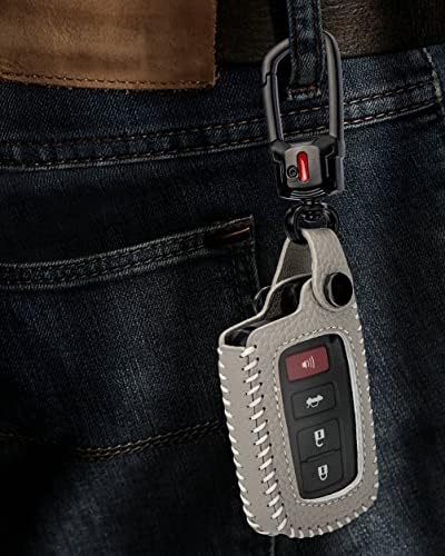 עבור מכסה פוב של טויוטה מפתח עם מחזיק מפתחות, מחזיק מגן על מקשים חכמים של מכונית חכם תואם ל-