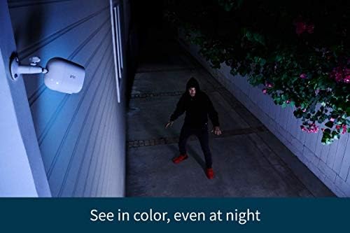 מצלמת זרקור חיוני של ארלו - 3 חבילות - אבטחה אלחוטית, וידאו 1080p, ראיית לילה צבעונית, אודיו דו כיווני, ללא תיל,