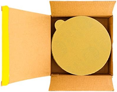 Dura -Gold Premium 6 דיסקי מלטש PSA זהב - 120 חצץ בדים מעולים מזהב טהור - סמרטוטים
