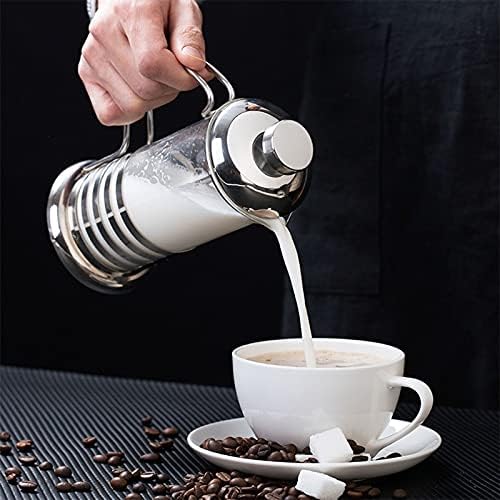 Xwozydr קפה ידני קפה אספרסו יצרנית סיר נירוסטה קומקום זכוכית תה צרפתי תה צרפתי