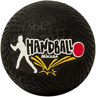 Mikasa D116 Handballargen Glainging Ball, שחור, 8 1/2 פנימה