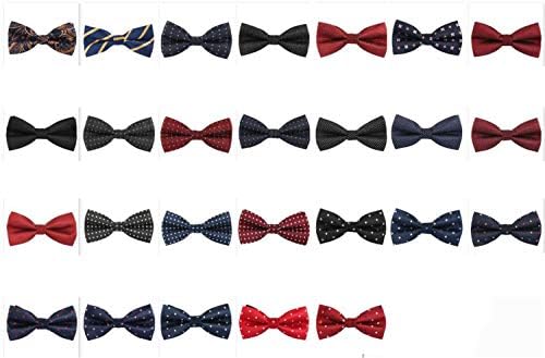 עניבת פרפר אקארד מתכוונן מראש קשור עניבת פרפר לגברים בני מתכוונן עניבות פרפר עניבה מסיבת חתונה