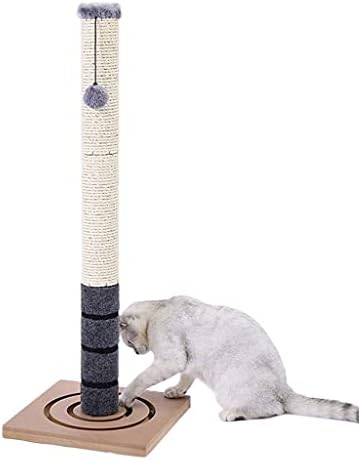 גבוה חתולי גרוד חתולים אינטראקטיבי צעצועי חתולי שריטה הודעה חתולי גורים קטיפה סיסל שריטה מוט חתולים