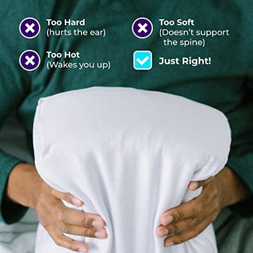פרו קוביית צד קוביית כרית-כריות המיטה הפופולריות ביותר לשינה על הצד שלך, קירור ראש תמיכה בכרית קצף