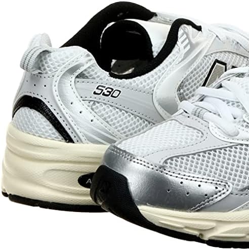 New Balance's Sneaker's Sneaker, MR530TA, לבן/כסף מתכתי/שחור