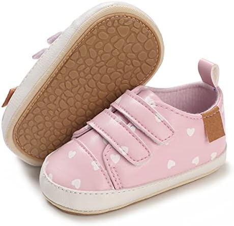 נעלי בנות בנות בנות נעליים נעלי סניקרס לתינוקות עור פו ללא החלקה סולית נעלי יילוד פעוטות ראשונות נעלי