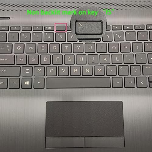 החלפת מחשב נייד למחשב נייד 17-על ידי 17-קא 17 ט-על ידי 17 ז-קא מקרה עליון משענת כף יד פריסה אמריקאית מקלדת