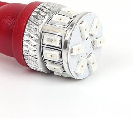 תאורת אללה 2x סופר ברייט W5W 168 158 194 נורות LED אדומות טהורות לוחית רישוי לוחית תגי צד סמן תאורה תואמת 2003