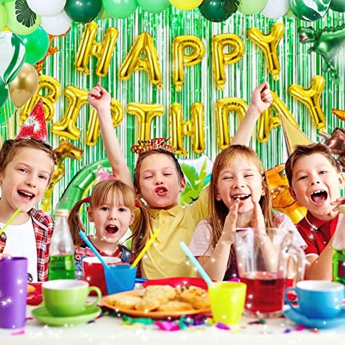 טוניבול דינוזאור יום הולדת ספקי צד 288 יחידות בלוני דינו המפלגה טובות קישוט ילדים שמח יום הולדת באנר וילון