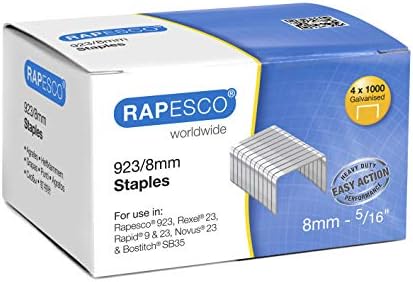 Rapesco Staples 923 סדרה P4000 8 ממ