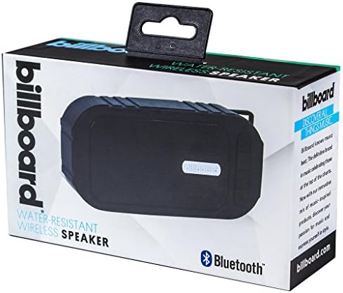Billboard BB730 Bluetooth IPX5 רמקול עמיד במים שחור