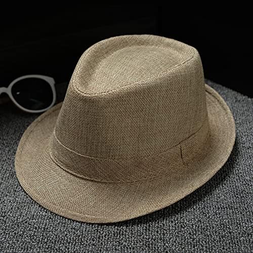 כובעי חוף קרם הגנה קיץ לנשים כובע שמש קש מזדמן כובע שוליים רחבים כובעי נסיעות חופשה חיצונית UV UPF כובעי