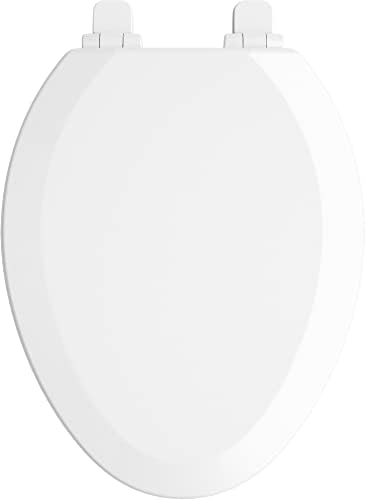 Kohler 25883-0 מושבי טואלה של טריקו, מוארכים, לבן