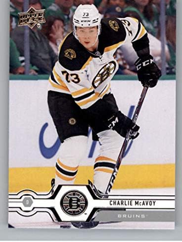 2019-20 הסיפון העליון 258 צ'רלי מקאבוי בוסטון ברוינס סדרה 2 כרטיס מסחר בהוקי NHL