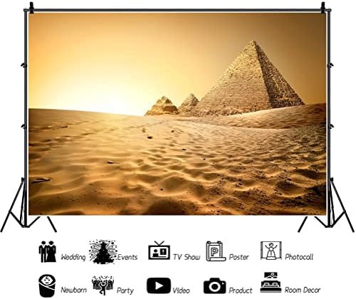 5 על 3 רגל מצרי פירמידות רקע מצרים עתיקות ארכיטקטורת חורבות צילום רקע שמיים עננים תמונה סטודיו אבזרי למבוגרים