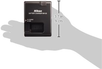מטען מהיר של ניקון MH-25 עבור EN-EL15 LI-ION סוללה התואמת למצלמות דיגיטליות של Nikon D7000 ו- V1