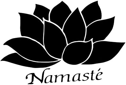 Namaste Lotus Flore Peace 6 מדבקות מכוניות מדבקות ויניל