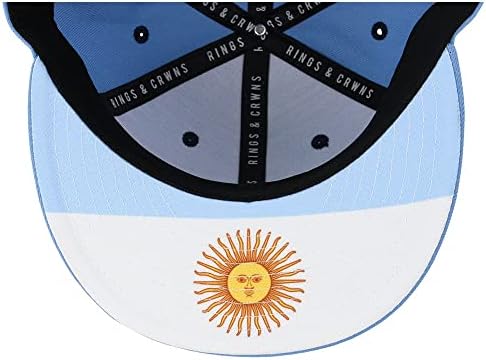 טבעות & טבעות ארגנטינה המדינה גאווה לוגו מצויד שטוח ביל שווי