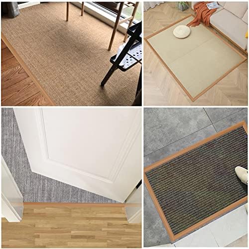 רצועת מעבר רצפה שטיח דבק עצמי וקצוות רצפות רצועות קיצוץ PVC רצועות מעבר סף לגובה מעבר שטיח פחות