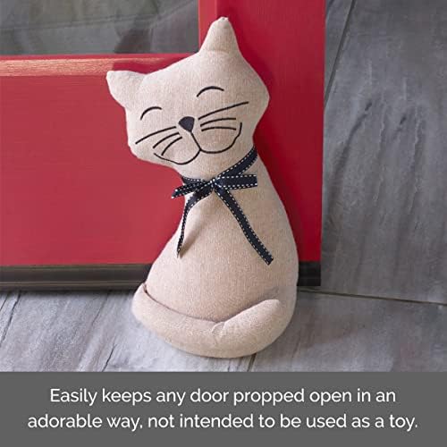 אלמנטים מאושרים לחתול משוקלל פקק דלת, פוליאסטר, שיזוף