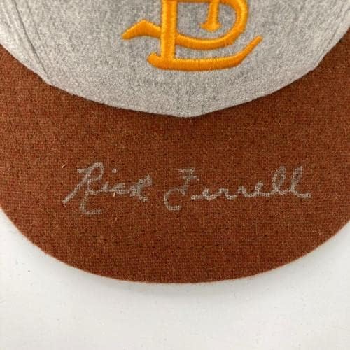 ריק פרל חתום על אותנטיות סנט לואיס בראונס כובע בייסבול JSA COA - כובעי MLB עם חתימה