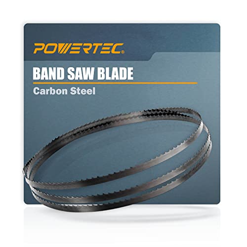 Powertec 13102 59-1/2 x 1/4 x 6 TPI להקת Saw Blade, עבור Sears, B&D, Ryobi, Delta ו- Skil 9 Bandsaw