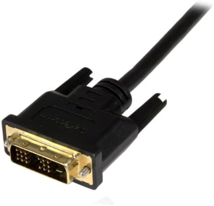 Startech.com 1M מיני HDMI לכבל DVI -D - M/M - 1 מטר מיני HDMI לכבל DVI - 19 סיכה HDMI זכר לזכר DVI