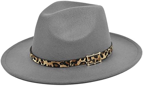 אבזם כובע פנמה פדורה עם נמר חגורה רחב נשים של בייסבול כובעי אבא כובע רך כובע גברים של