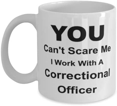 כליאה קצין ספל, אתה לא יכול להפחיד אותי, אני עובד עם כליאה קצין, חידוש ייחודי מתנת רעיונות כליאה קצין, קפה ספל