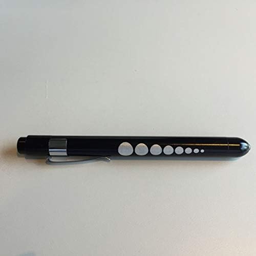 מיליסטן נטען פנס כיס פנס פנס 2 יחידות עט עט עם מד תלמיד LED לשימוש חוזר לאחיות רופאים סטודנטים לסיעוד