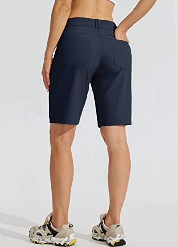 ויליט לנשים 10 טיולים גולף מכנסיים קצרים ארוכים מהיר יבש אתלטי חיצוני מכנסי קיץ עם כיסים