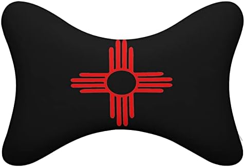 ניו מקסיקו שמש זיה צוואר רכב כריות זיכרון קצף רך כרית כרית ראש מנוחה לנהיגה בכיסא משרד 2 2 חבילה