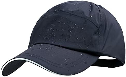 גברים עמיד למים גולף בייסבול כובע עמיד למים לנשימה עד 50 + חיצוני כובעי לנשים ספורט מתכוונן גשם כובע