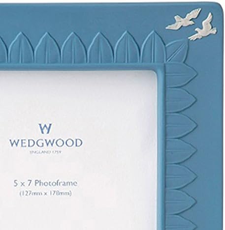 מסגרת תמונה של Wedgwood Jasperware, 5 x 7, כחול