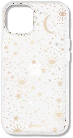 מארז סוניקס + מגן מסך לאייפון 14 / אייפון 13 כוכבים קוסמיים