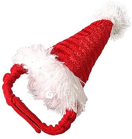 כובע חיית מחמד לחג המולד חתול כובע סנטה גינאה תחפושת חיות מחמד אביזרי שיער לבעלי חיים קטנים.