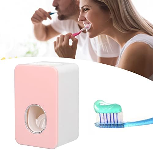 עיתונות משחת שיניים אוטומטית של AUHX, ממשק חוט אלסטי התקנה קלה מתקן משחת שיניים אוטומטי ידידותי לסביבה