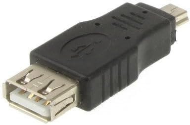 ממשק USB USB 2.0 נקבה למיני מתאם זכר USB 5pin.