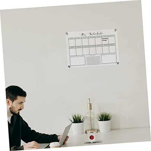 טופיקו 1 סט מתכנן שבועי לוח שבועי לוח שנה לוח לבן לוח עבור משרד מיני מקרר עבור משרד יבש למחוק לוח