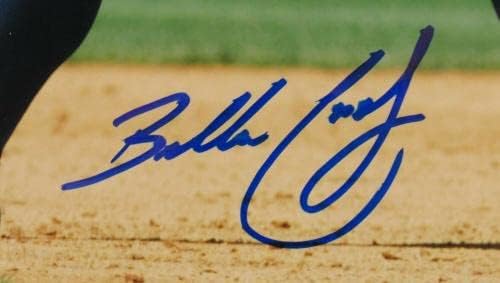 Bubba Crosby חתום חתימה אוטומטית 8x10 תמונה III - תמונות MLB עם חתימה