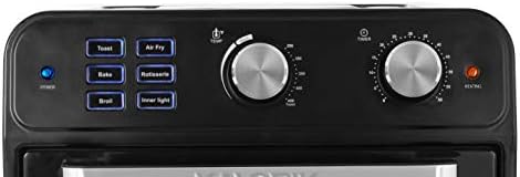 Kalorik AFO 46110 BK 22 Quart Digital Air Fryer Toaster Oven, שחור