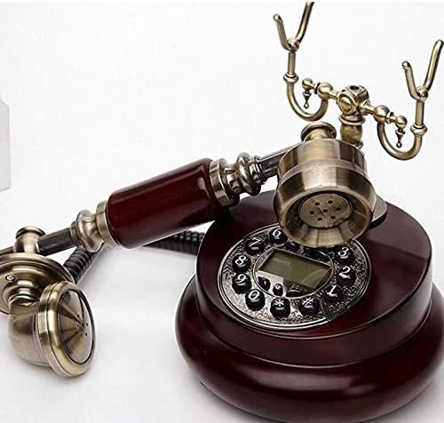 SJYDQ טלפון עץ עתיק טלפון טלפון וינטג