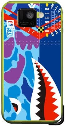 Yesno Shark Hunter Camo Blue / עבור Aquos Phone ST SH-07D / DOCOMO DSHA7D-PCCL-201-N210