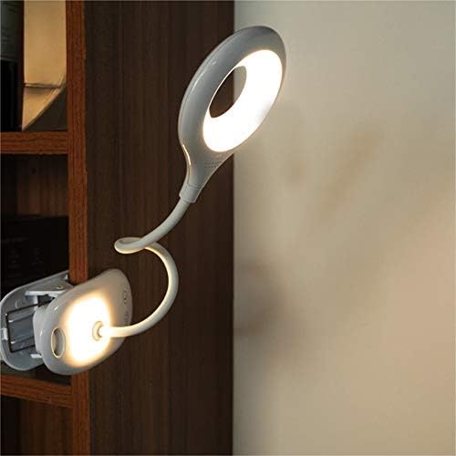 Xunmaifdl מנורת שולחן LED ניידת, טמפרטורות רמות בהירות בקרת מגע גמישה מנורת שולחן גוונו גמישה לקריאה משרדי ביתי.