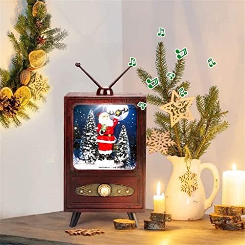 N/A Mini TV Musicbox תיבת מוסיקה לחג המולד פופולריות לתצוגה