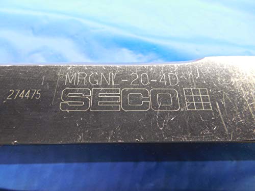 SECO MRGNL 20 4D מחזה מפנה מחזיק כלים 1.25 שוק מרובע 1/2 I.C. תוספות