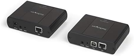 Startech.com 4 יציאה USB 2.0 מאריך מעל Ethernet/IP Network Hub - עד 330ft - USB מעל Gigabit LAN
