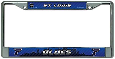 RICO Industries NHL St. Louis Blues Standard Flachy Reshice מסגרת, 6 x 12.25 אינץ '