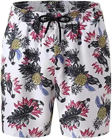 מכנסיים קצרים של חוף HDDK קיץ הוואי לגברים, בתוספת מכנסיים מפוספסים בגודל מכנסיים קצרים מזדמנים גזעי שחייה