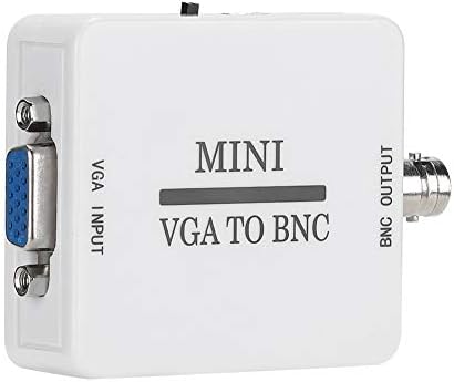 QIILU VGA ל- BNC VGA לממיר COAX MINI HD VGA ל- BNC 1920 X 1080 ממיר וידאו USB למגורים של HDTV